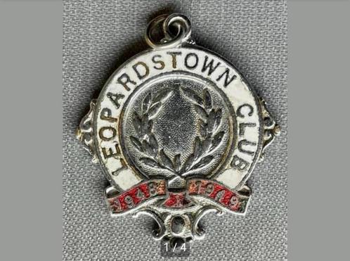 Leopardstown Club Dublin Horse race racing 1948 Badge nr 190, Postzegels en Munten, Penningen en Medailles, Ophalen of Verzenden