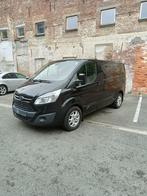 Ford Transit Custom 2.2 DCI L1H1 limited edition, Auto's, Voorwielaandrijving, Euro 5, 4 cilinders, Zwart