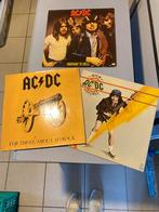 AC/DC 3x. LP disques vinyles collection, Utilisé, Enlèvement ou Envoi