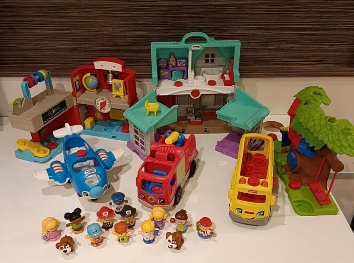 Groot lot Little People, Kinderen en Baby's, Speelgoed | Fisher-Price, Zo goed als nieuw, Ophalen of Verzenden