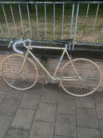 Retro koersfiets goudkleur, Fietsen en Brommers, Ophalen