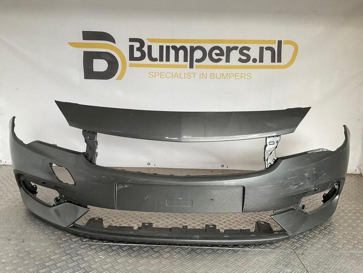 Bumper Opel Astra K 6xpdc Facelift 18-21 39130492 Voorbumper, Auto-onderdelen, Carrosserie, Bumper, Voor, Gebruikt, 6 maanden garantie