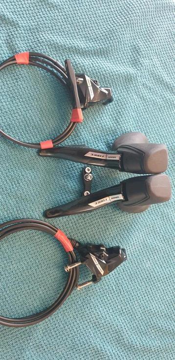 Shifters+remklauwen sram force etap 12 speed beschikbaar voor biedingen