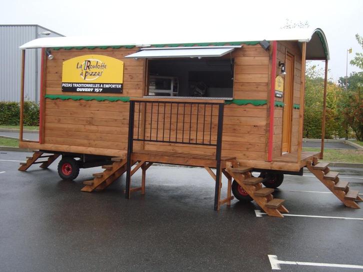 PIZZA-AANHANGWAGEN, Diversen, Levensmiddelen, Ophalen