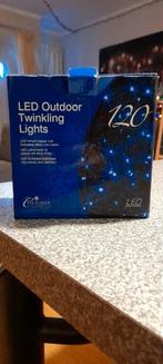 Led outdoor twinkling lights 120 lampjes kerstverlichting, Diversen, Kerst, Gebruikt, Ophalen