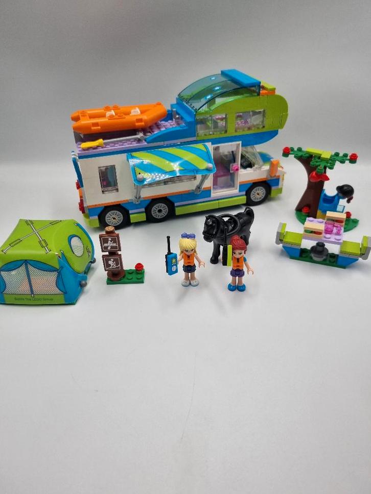 Lego Friends 41339 Mia's Camper Van, Kinderen en Baby's, Speelgoed | Duplo en Lego, Zo goed als nieuw, Lego, Complete set, Ophalen of Verzenden