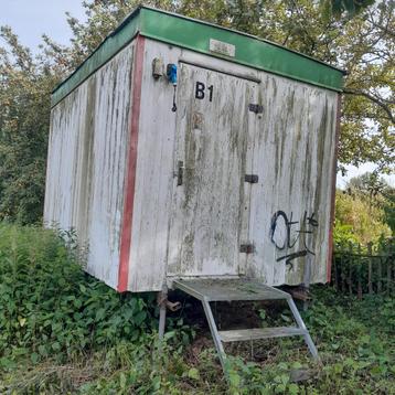 ROBUSTE Werfkeet Schaftwagen Tiny House beschikbaar voor biedingen