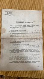 Contract (Priba) met fiscale zegels van Elza Nobels (1938), Ophalen of Verzenden