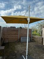 Zweefparasol Vinci in witte aluminium, Tuin en Terras, Ophalen, Zo goed als nieuw, Zweefparasol