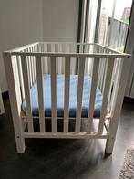 Park Quax met matras, matrasbeschermer en twee hoeslakens, Enlèvement, Comme neuf, Rectangulaire, Réglable en hauteur