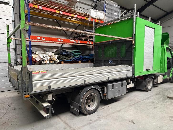 lichte vrachtwagen, Auto's, Bestelwagens en Lichte vracht, Particulier, Iveco, Diesel, Euro 4, 2 deurs, Handgeschakeld, Groen