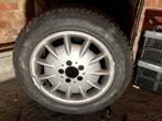 winterbanden met velg Mercedes, Auto-onderdelen, Ophalen, Gebruikt, 16 inch, Banden en Velgen