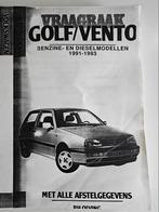 Vraagbaak, werkplaats handboek VW Golf 3 / Vento, Auto diversen, Handleidingen en Instructieboekjes, Ophalen of Verzenden