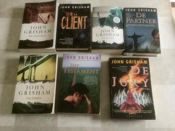 13 boeken van john grisham beschikbaar voor biedingen