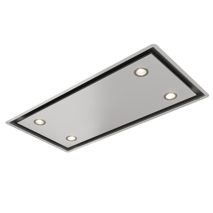 Whirlpool UEI 102F LR X Dampkap, Elektronische apparatuur, Afzuigkappen, Nieuw, Inbouw, Eilandschouwkap, 600 tot 800 m³ per uur
