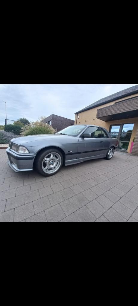 BMW E36 Cabriolet 320i  1996    7850€, Auto's, BMW, Particulier, 3 Reeks, Benzine, Cabriolet, 3 deurs, Handgeschakeld, Zilver of Grijs