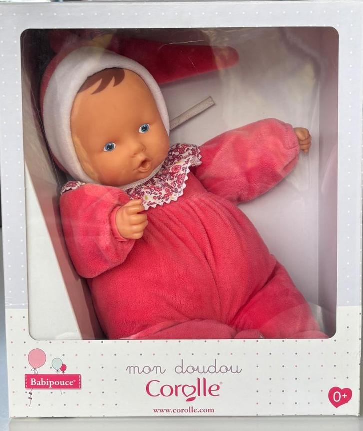 Sinterklaas - pop Corolle - ongebruikt in doos, Kinderen en Baby's, Speelgoed | Poppen, Zo goed als nieuw, Babypop, Ophalen of Verzenden