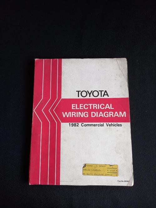 Manuel d'atelier Toyota : schémas électriques du CV 1982, Autos : Divers, Modes d'emploi & Notices d'utilisation, Enlèvement ou Envoi