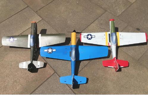P-51 & P-40 KITS met Servo's, Brushless, ESC, etc | NIEUW, Hobby en Vrije tijd, Modelbouw | Radiografisch | Vliegtuigen, Nieuw