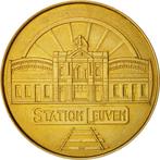 Token Belgium, médaille, gare de Louvain, chemin de fer 2006, Timbres & Monnaies, Autres matériaux, Enlèvement ou Envoi