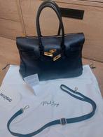 Italiaanse tote bag, Handtassen en Accessoires, Tassen | Damestassen, Ophalen of Verzenden, Zo goed als nieuw, Zwart