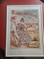 Blankenberge vintage poster, Comme neuf, Enlèvement ou Envoi