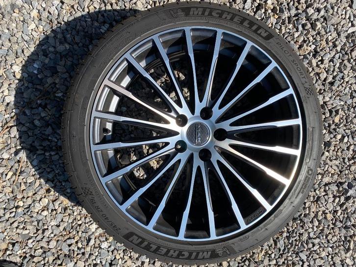 19" + MICHELIN VELGEN VOOR OPEL GT 2010, Auto-onderdelen, Banden en Velgen, Banden en Velgen, Zomerbanden, 19 inch, 245 mm, Personenwagen