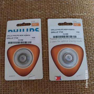 2 HQ5-grills voor Philips-scheerapparaat - Nieuwe originele  beschikbaar voor biedingen