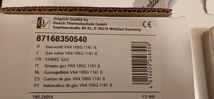 nieuw stadsgasblok voor nieuwe ketel -, Doe-het-zelf en Bouw, Verwarming en Radiatoren, Nieuw, Overige typen, Ophalen