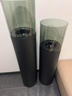 Grande colonne en verre foncé, Enlèvement, Comme neuf, Verre