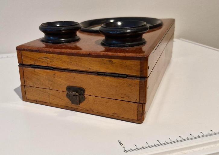 Stereoscoop-Grafoscoop periode rond begin 1900, Verzamelen, Foto-apparatuur en Filmapparatuur, Overige typen, Voor 1940, Ophalen of Verzenden