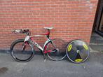 Tijdritfiets Ridley met vol wiel Mavic, 28 inch, Gebruikt, Carbon, Heren