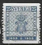 Zweden 1955 - Yvert 395 - 80 jaar Zweeds Rode Kruis (ST), Timbres & Monnaies, Timbres | Europe | Scandinavie, Suède, Affranchi