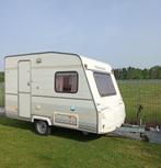 750kg mtm caravan met tent/luifel, keuringvrij., Sterckeman, Particulier, Koelkast, Vast bed