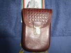sacoche en cuir porte  CB et passeport anti pickpocket, Autres marques, Cuir, Comme neuf, Brun