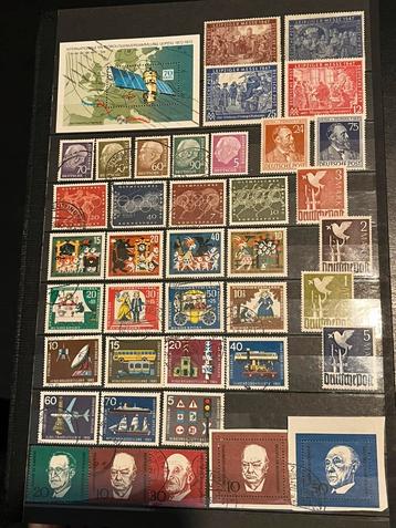 Verzameling Duitse postzegels 1940–1970) #9 beschikbaar voor biedingen
