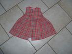 rode geruite jurk maat 80, Jurkje of Rokje, Meisje, Ophalen of Verzenden, Zo goed als nieuw