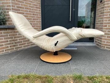 Jori Yoga relax Medi Mono-move, Beige, roomwit leder beschikbaar voor biedingen