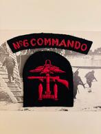 Insignes du no6 commando WW2 originaux, Ophalen of Verzenden, Landmacht, Embleem of Badge