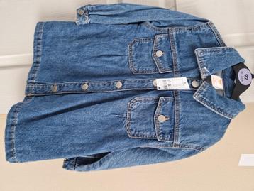 Nieuwe jeansjurk in maat 92  beschikbaar voor biedingen