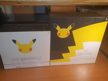 Pokemon Celebrations ETB + Celebrations Pokecenter ETB beschikbaar voor biedingen