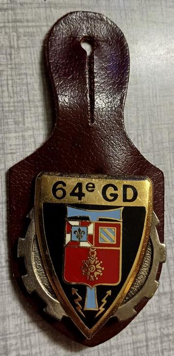 Gendarmerie - Frankrijk - Meisjesinsigne 64e GD beschikbaar voor biedingen