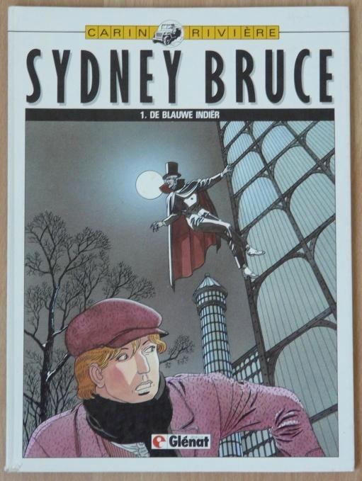 Strip, Sydney Bruce, De Blauwe Indiër, Nr.1, Glenat, 1987., Livres, BD, Comme neuf, Une BD, Enlèvement ou Envoi
