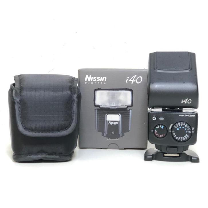 Nissin i40 Canon, Audio, Tv en Foto, Foto | Flitsers, Zo goed als nieuw, Canon, Ophalen of Verzenden