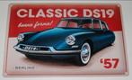 Citroën DS19 : Metalen Bord Citroën DS19 - Berline ´57, Verzamelen, Verzenden, Nieuw, Auto's