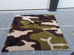 Tapijt handgemaakt, Huis en Inrichting, Stoffering | Tapijten en Vloerkleden, Bruin, Camouflage, 150 tot 200 cm, Vierkant