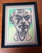 tableau dessin De A Verbeeck 82, Antiek en Kunst, Ophalen