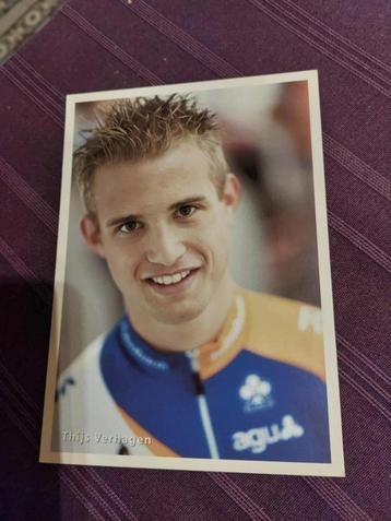 Wielerkaart : Thijs Verhagen / Rabobank beschikbaar voor biedingen