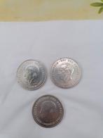 3 pièces de 250 fb en argent 1976, Enlèvement ou Envoi