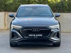 Audi Q8 50 e-tron S-Line - PANO - ACC - B&O - 360 CAMERA, Auto's, Audi, Te koop, Zilver of Grijs, Audi Approved Plus, Emergency brake assist